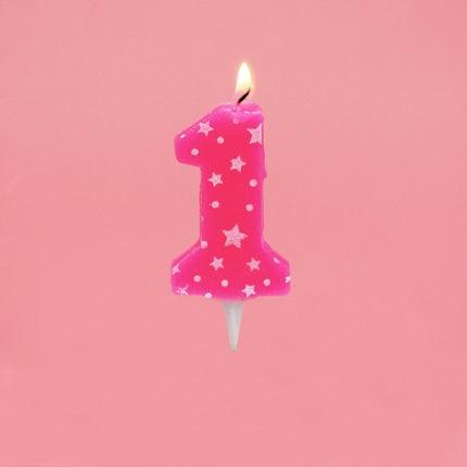 0-8 Years Birthday Candle New Girls Kids Birthday Numbers Candle Cake Candles Colorful Birthday Cake Candles for Kids Adults Number Cake Topper Decoration For Birthday Wedding Crown Smoke-free Cake Candles for For Cake Party Supplies