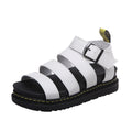 Buckle Sandals Flat PlatformThick Bottom Shoes Women Summer