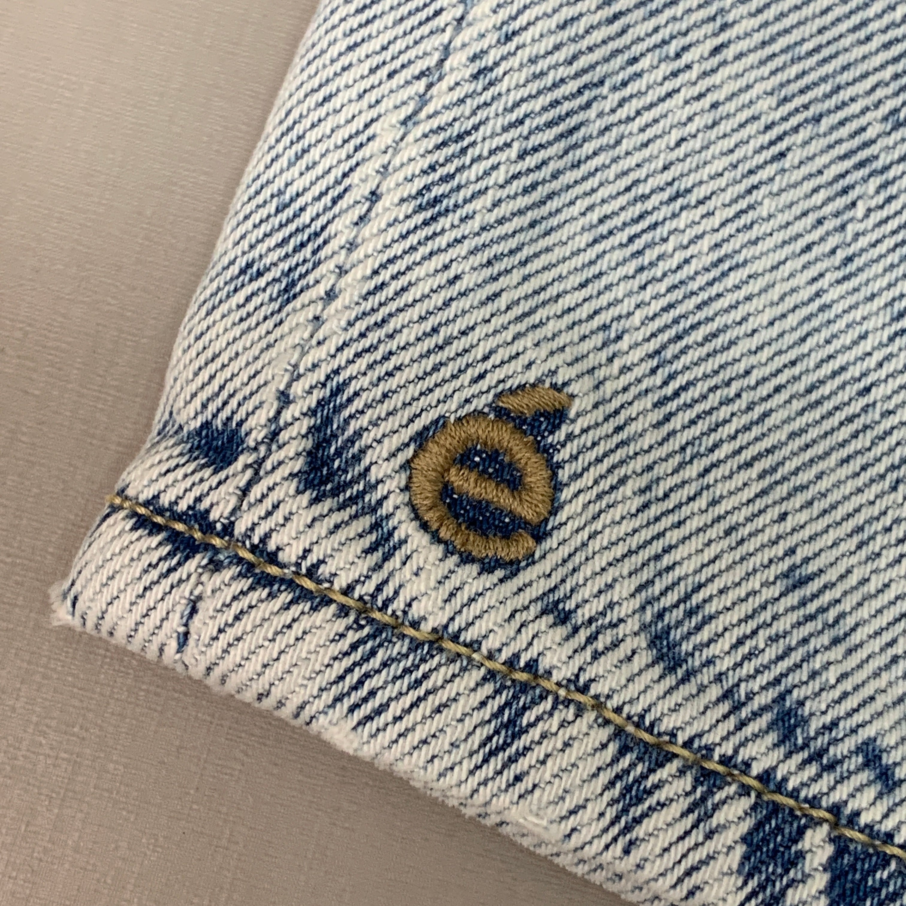 ETICA Tyler Vintage Straight Crop Jeans Pebble Beach Size 24 EW182114A