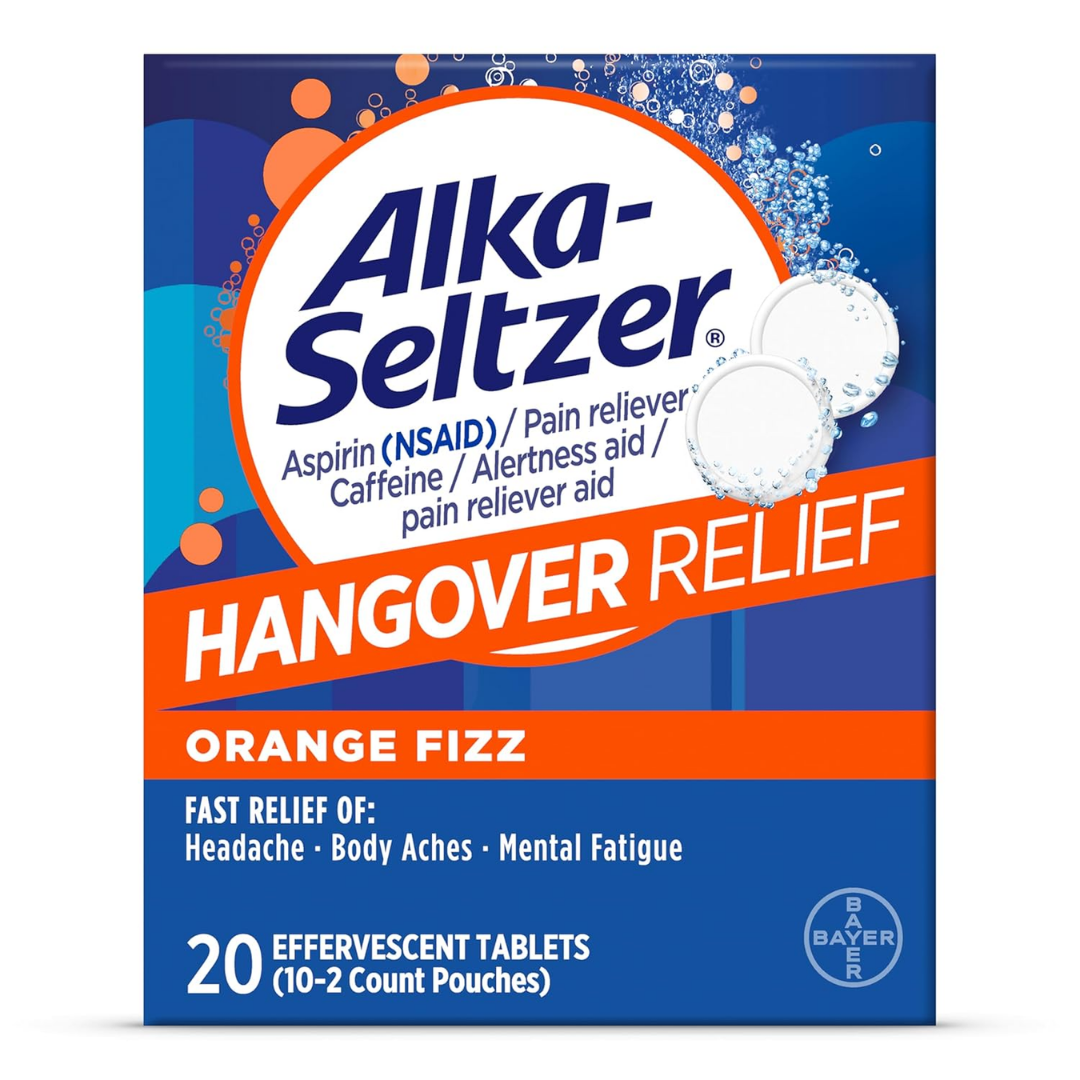Alka-Seltzer Hangover Relief Effervescent Tablets (20ct)