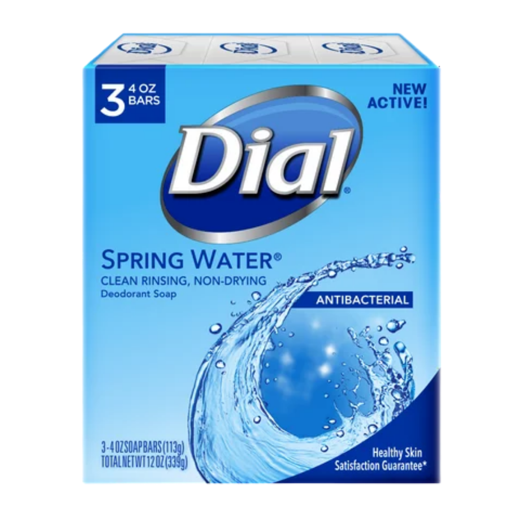 Dial Bar Soap Variety Pack (3 Bars, 4oz Each)