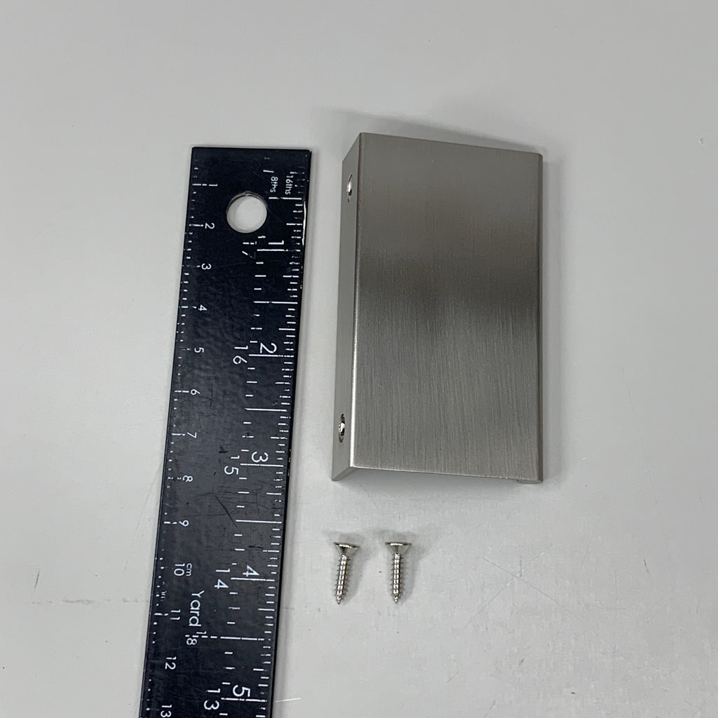 BERENSON 25 PACK!! Bravo Edge Pull Brushed Nickel Aluminum 56mm CC 1057-4BPN-P