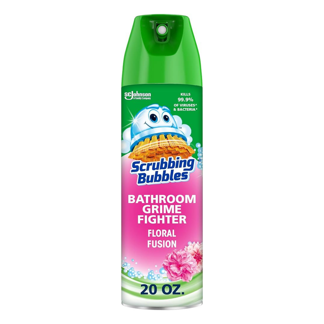 Scrubbing Bubbles Bathroom Grime Fighter Floral Fusion (20oz)