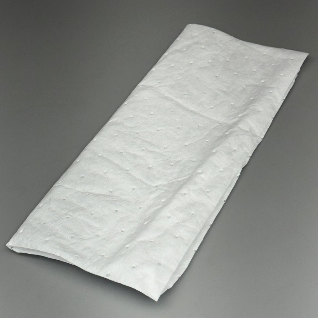SPILFYTER OS-100 16”x18” Oil Only Absorbent Pads Pack of 100 White