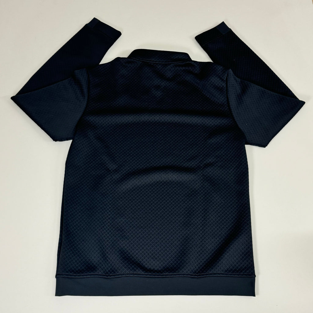 ADIDAS DWR 1/4 Zip Men's Golf Textured Sweatshirt Sz-XL Black H53965