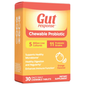 Gut Response Chewable Probiotic Orange 5B CFU 30 Tablets