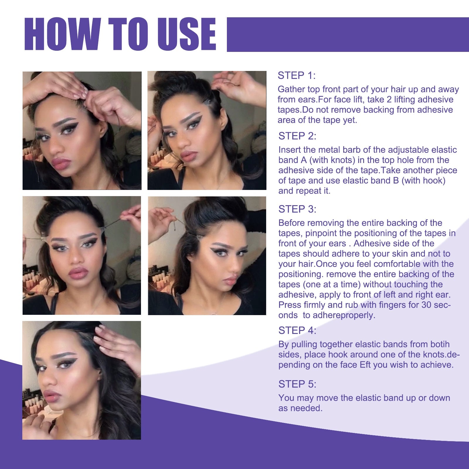 V-Shaped Thin Face Stickers, Tighten Facial Skin And Shrink Jaw Muscles V Face Lift Shaper