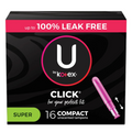 KOTEX Click Tampons Super 16 ct