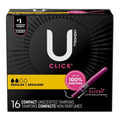 KOTEX Click Tampons Regular 16 ct