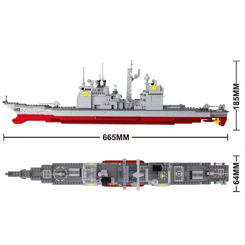 High-Difficulty Military Model Kit For Cruiser Ships