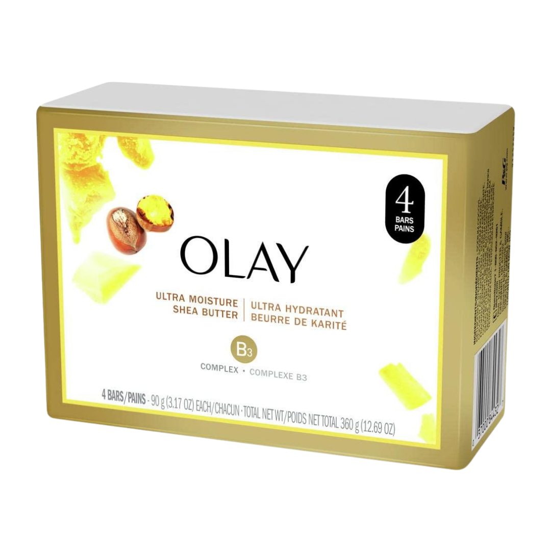Olay Beauty Bars Shea Butter & Niacinamide (4 Bars)