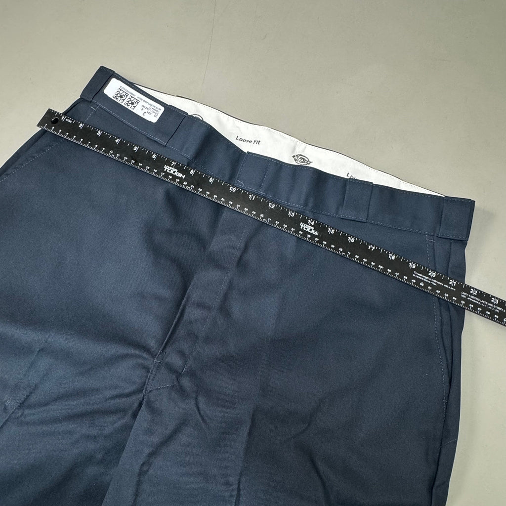 DICKIES Multi-Use Pocket Work Shorts 13" Inseam Mens Sz 42 Dark Navy 42283DN