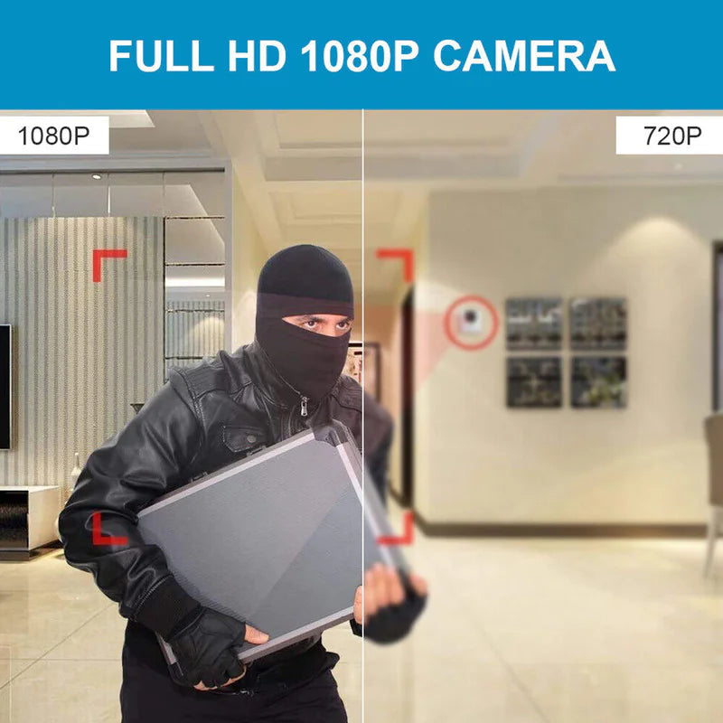 Mini Hidden Camera Home Security Nanny Cam Full HD 1080P DVR Night Vision No Audio