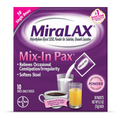 MiraLAX Laxative Powder Packets Polyethylene Glycol 3350 (10 x 17g)
