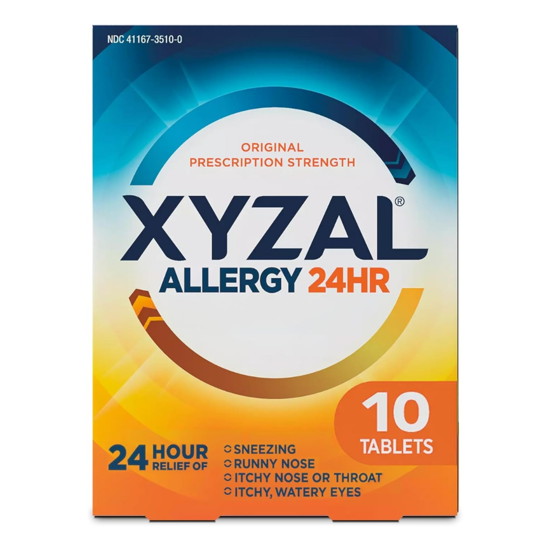 Xyzal Allergy 24HR Tablets Levocetirizine (10ct)