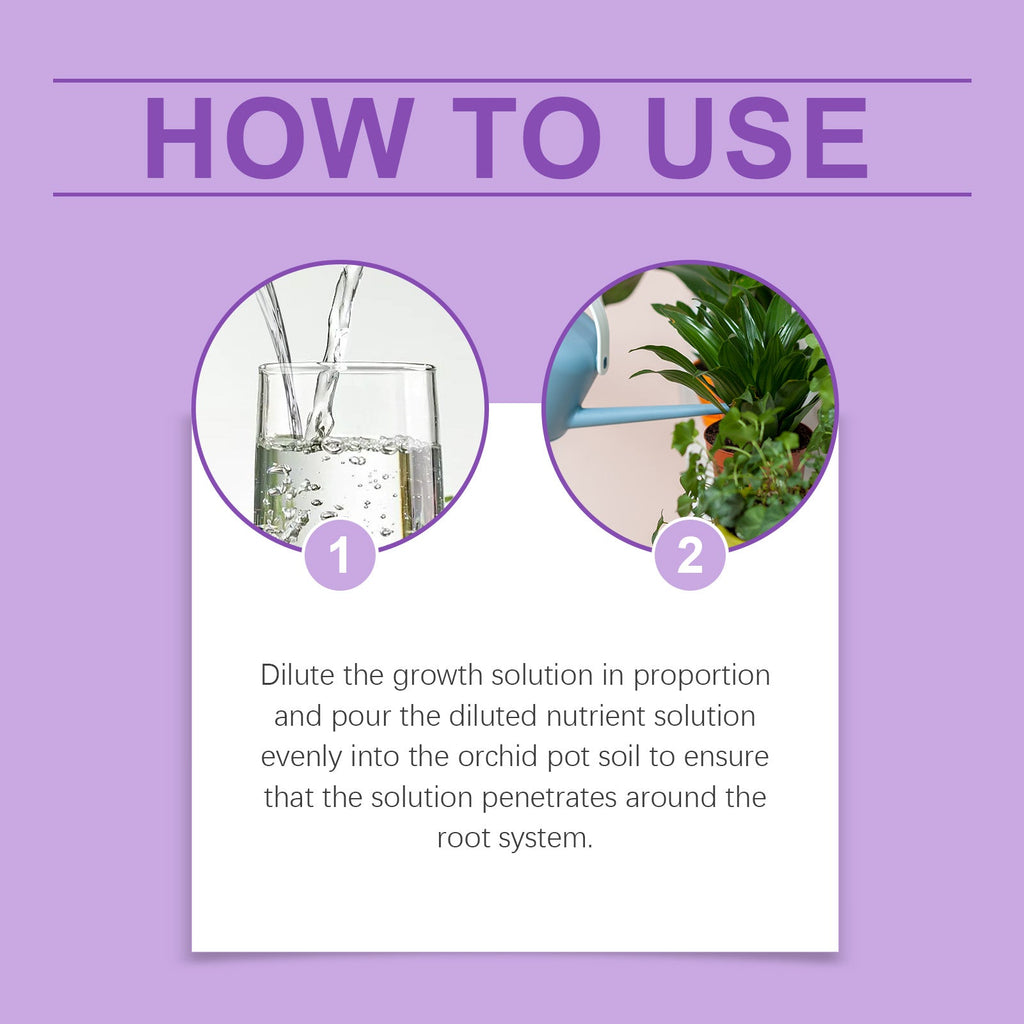 Orchid Plant Growth Agent Flower Green Plant Special Nutrient Solution For Orchid Pot Common
