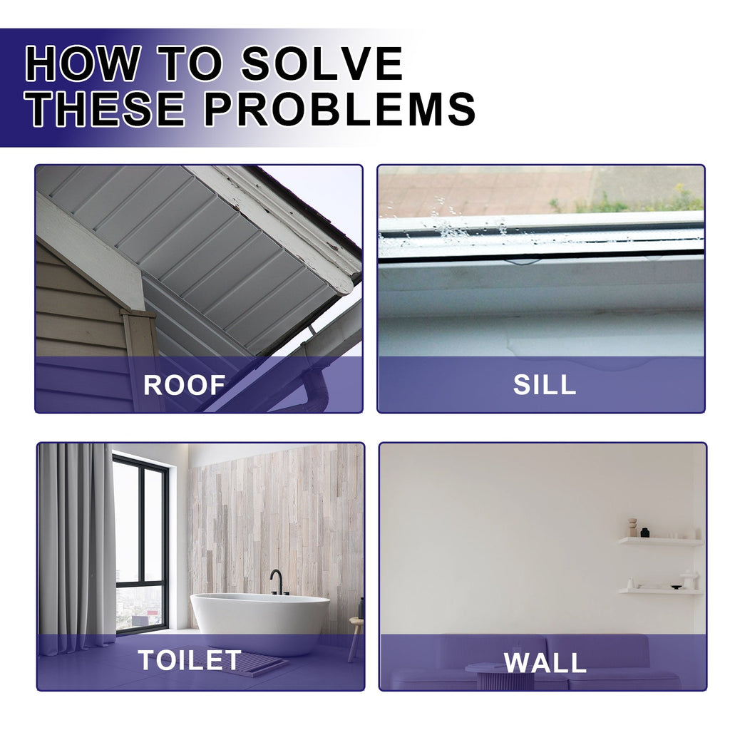 Waterproof Glue Bathroom Pipe Smash Free Brick Roof Exterior Wall Multifunctional Seal Leak Proof Spray