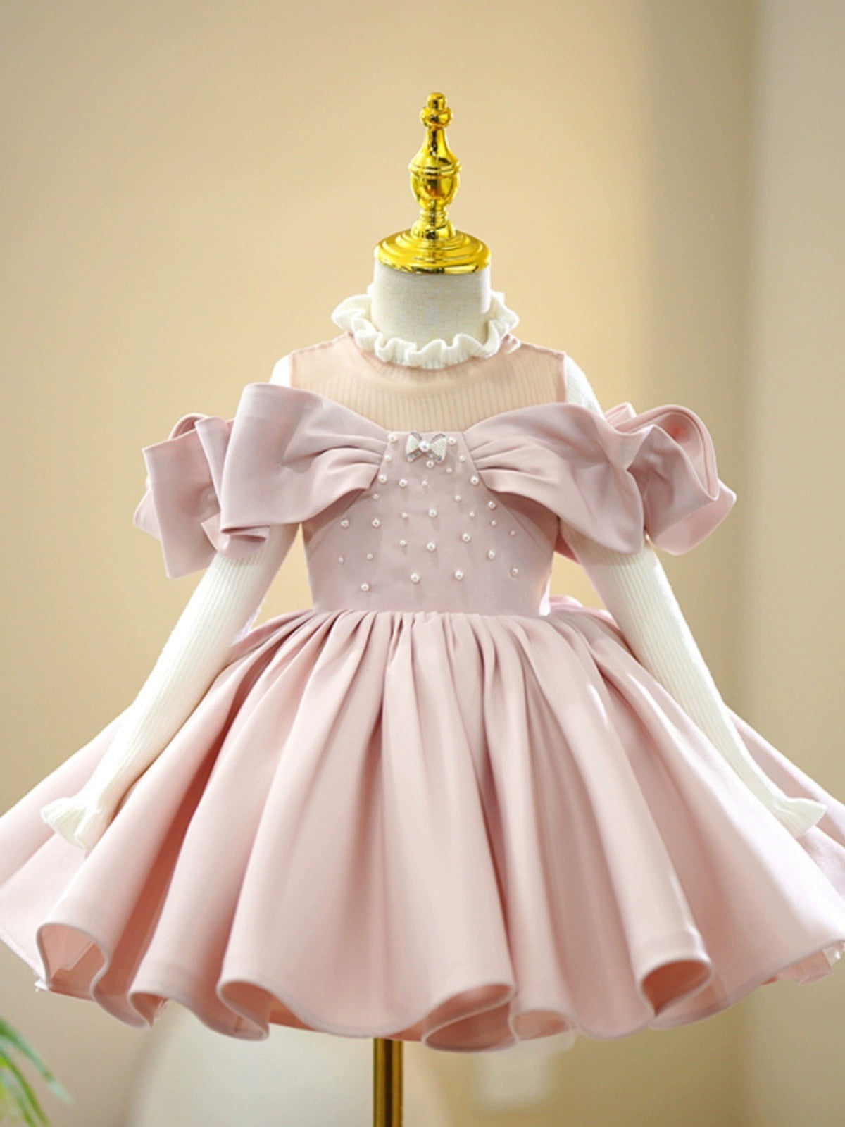 Creative Fashion Girls Off-shoulder Umbrella Princess Dress