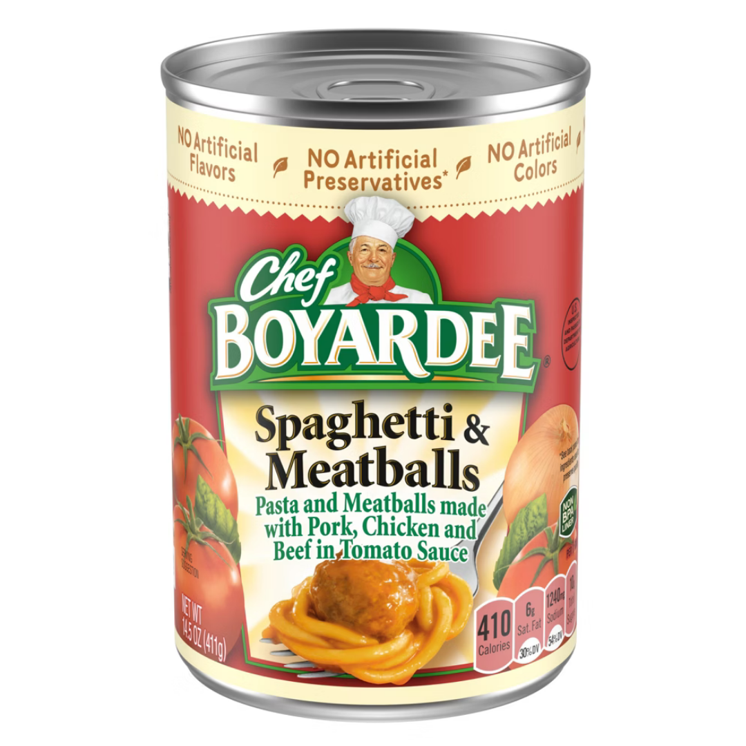 Chef Boyardee Spaghetti in Tomato Sauce (15oz)