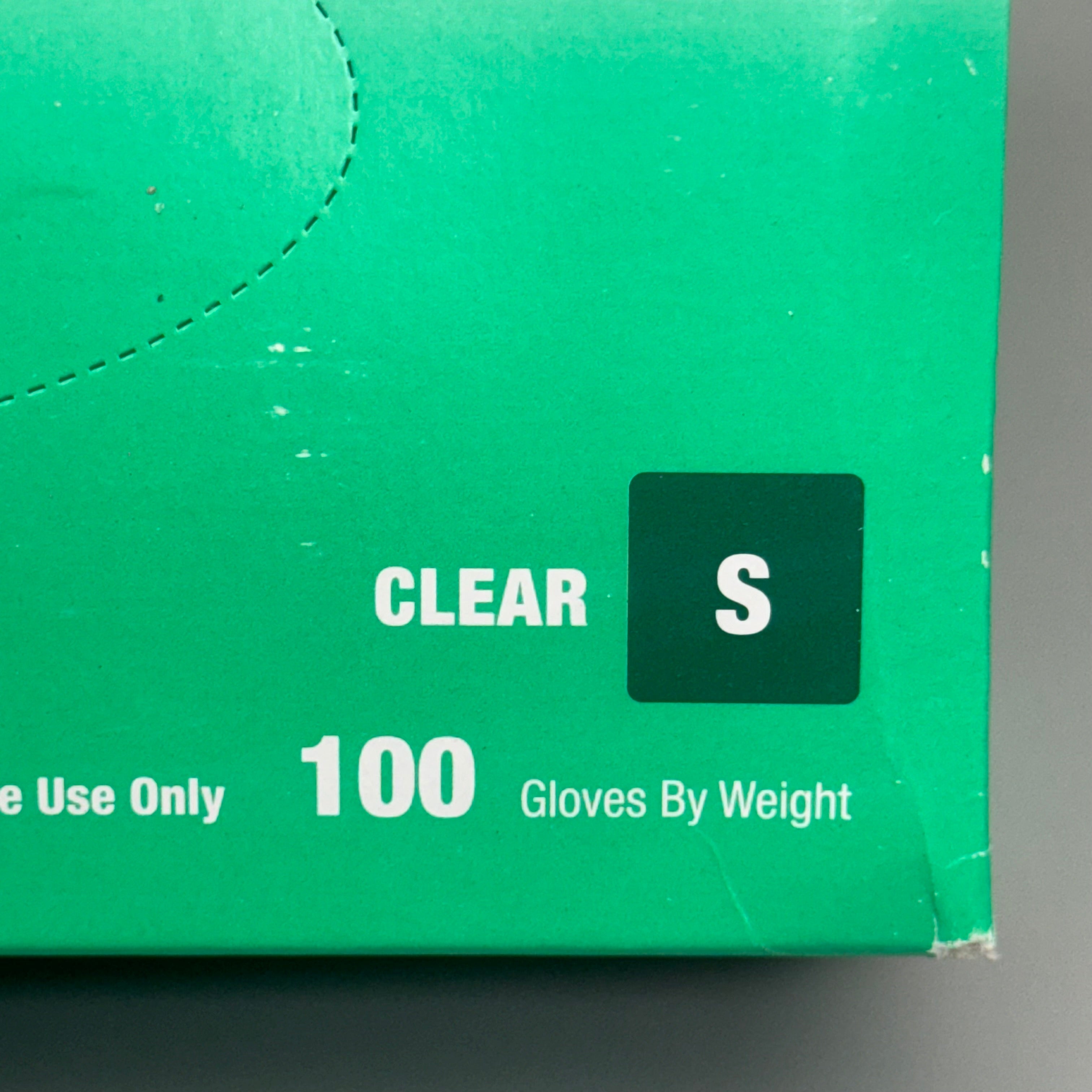 PROWORKS Protective Wear Powder Free Vinyl Disposable Gloves (100ct) Size S
