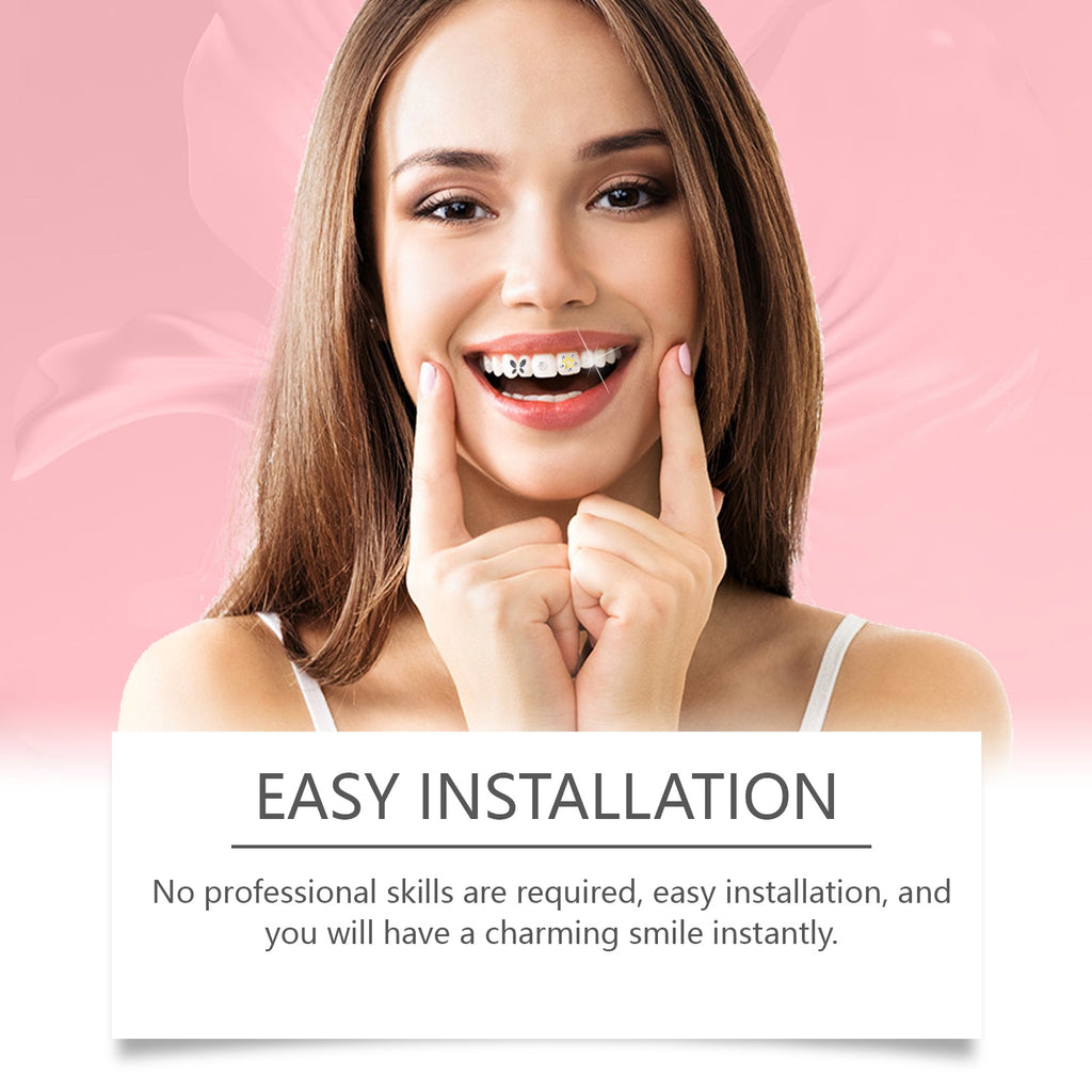 Crystal Dental Drill, Personality Sparkle Stylish Dental Accessories Enhance Smile Easily Use Decorative Dental Drill