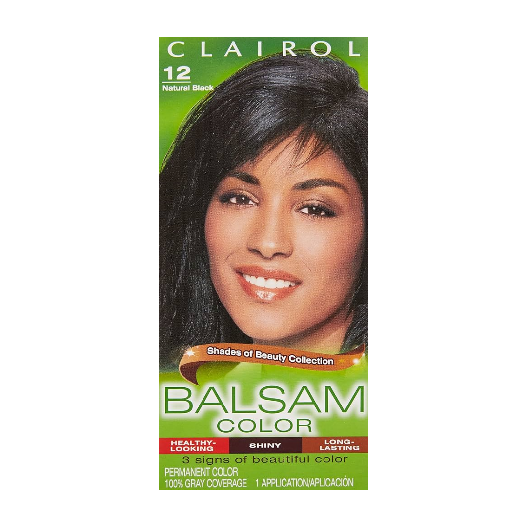 Clairol Balsam #12 Natural Black