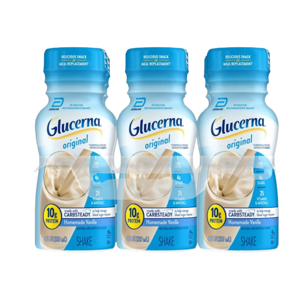 Glucerna Original Nutrition Shake Homemade Vanilla (6pk/8oz)
