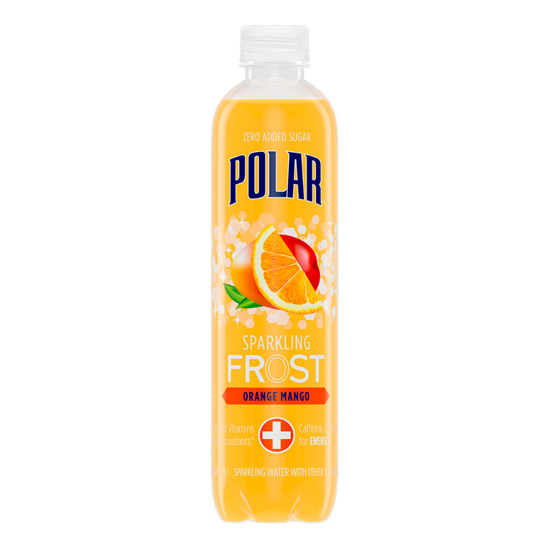 Polar Frost Orange Mango Sparkling Water (16oz)