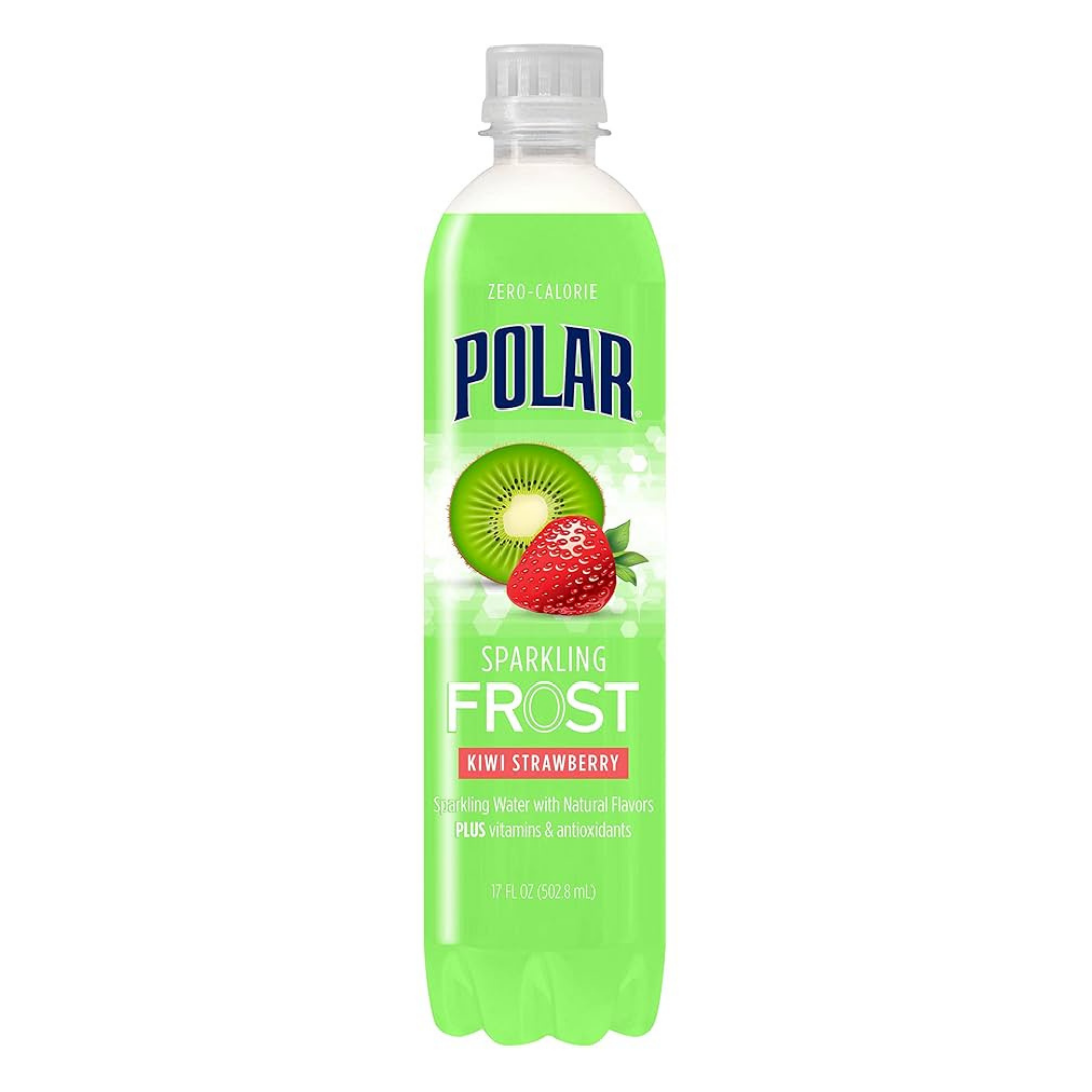 Polar Frost Kiwi Strawberry Sparkling Water (16oz)