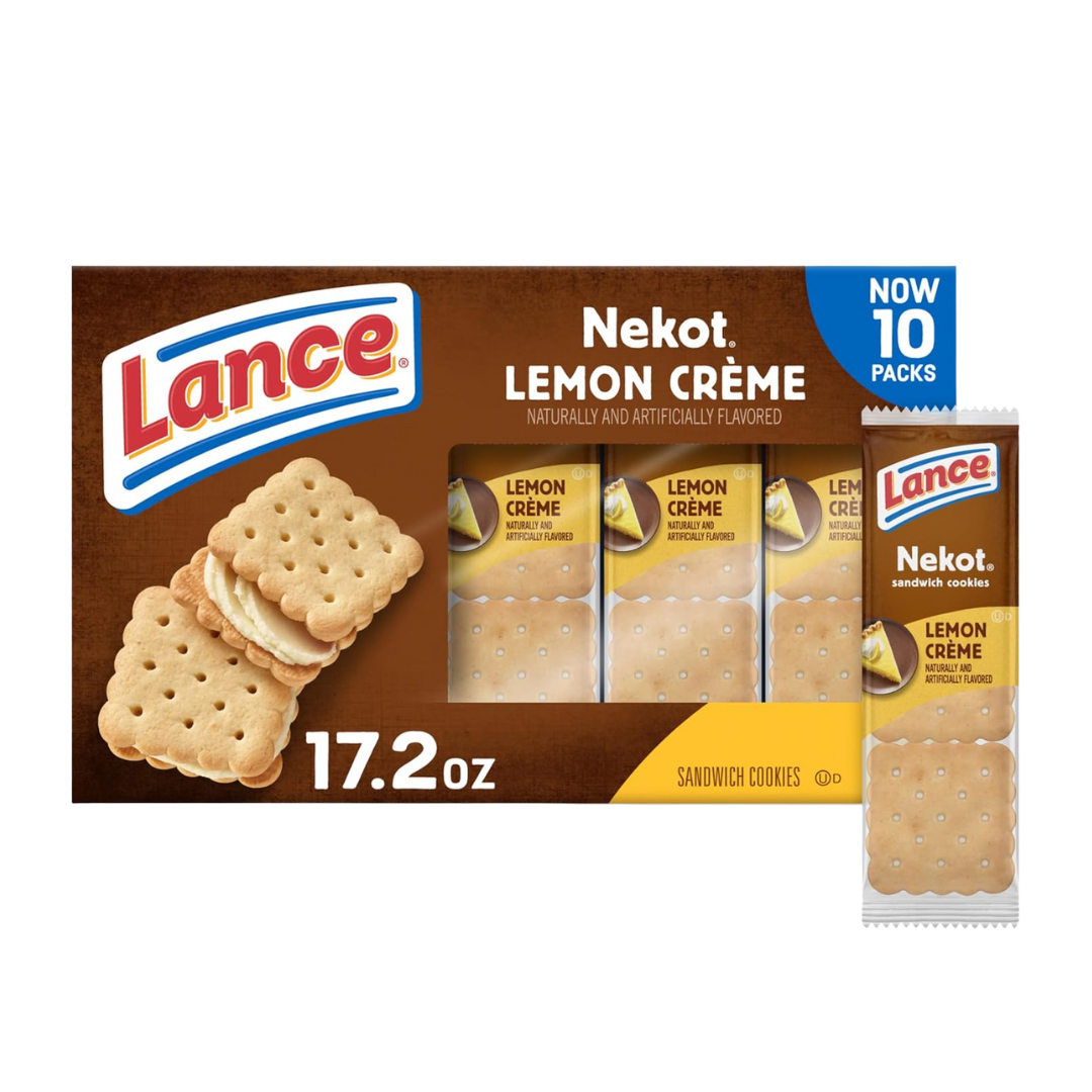 Lance Nekot Lemon Creme Sandwich Cookies (1.72oz)