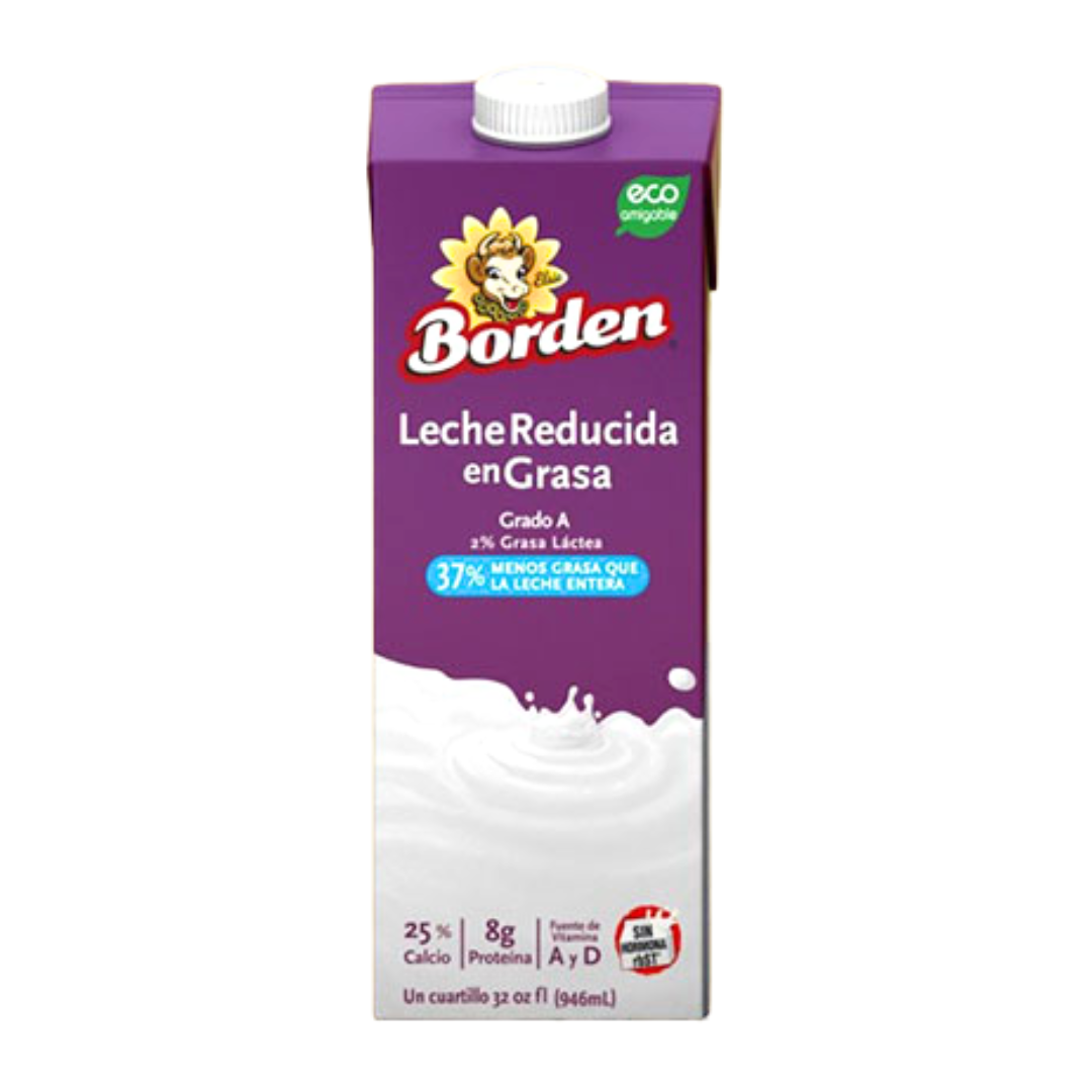 Borden Reduced Fat Milk 2% (32oz)