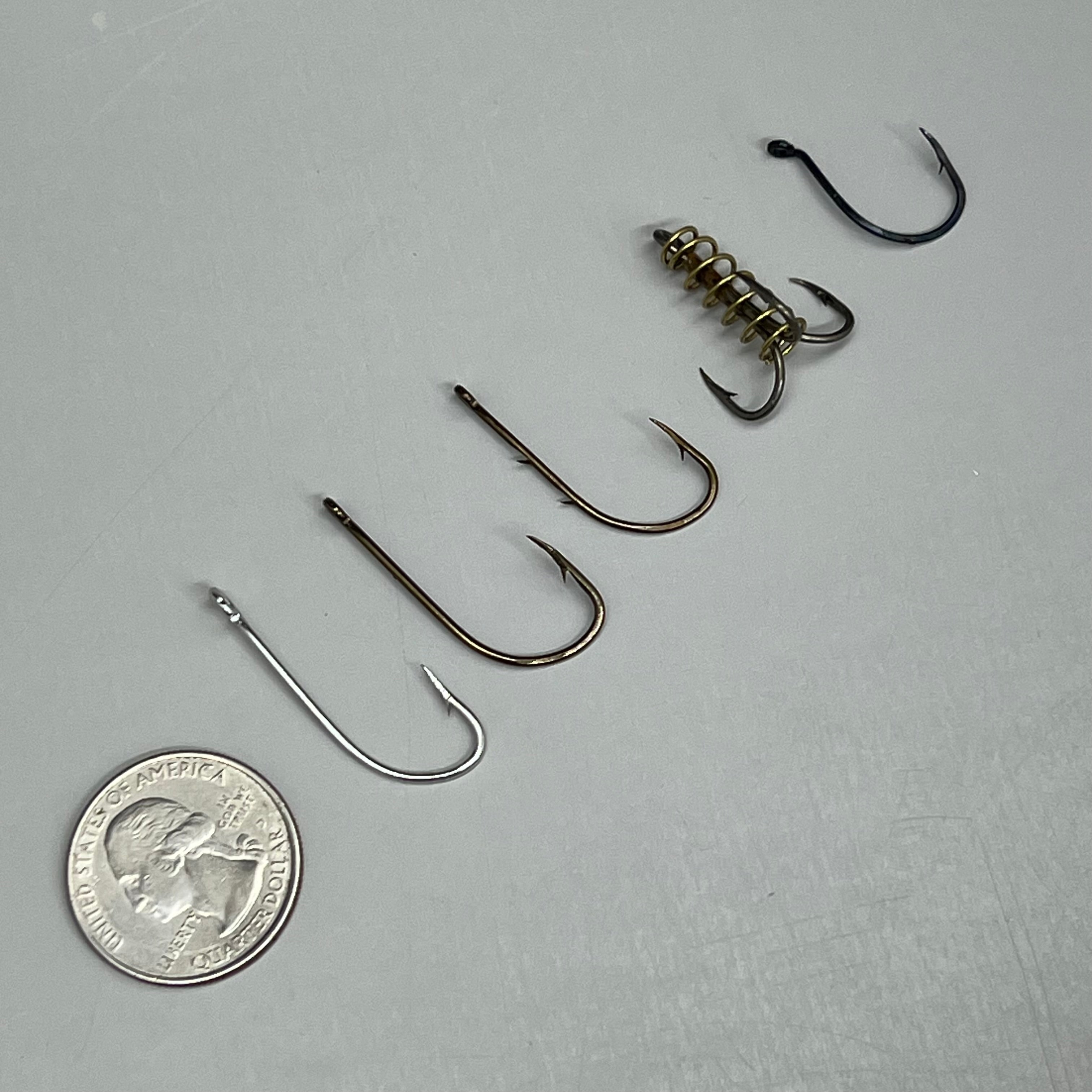 EAGLE CLAW (3 PACK) Wide Catfish Assortment Hooks Size Range From #4-1/0 67pc L617
