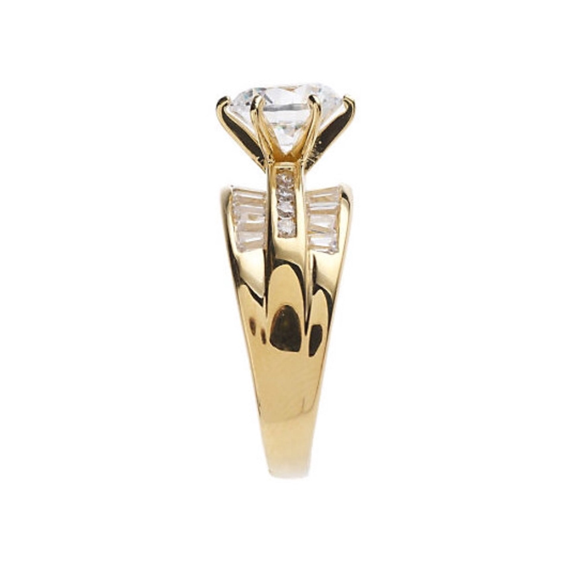 Retro Ring Luxury Exaggerated Zircon Ring Jewelry