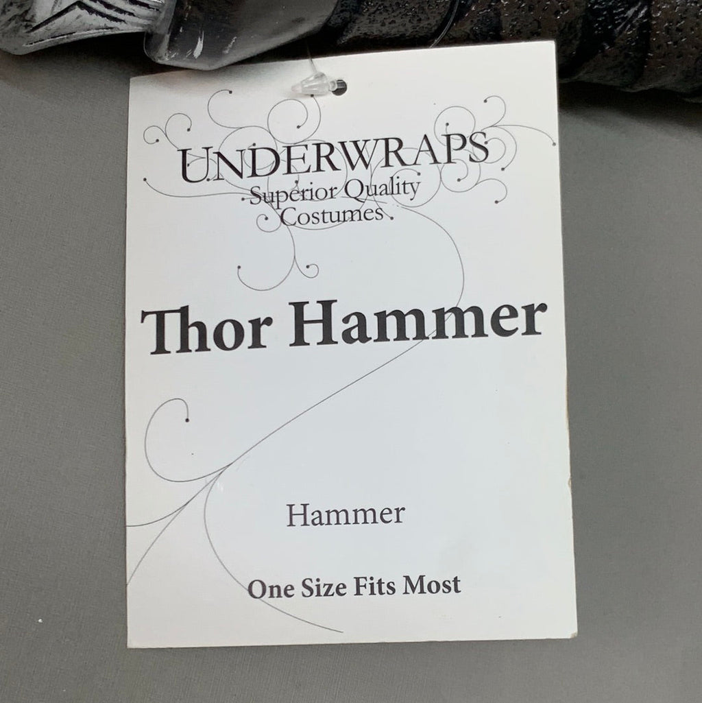 UNDERWRAPS (2 PACK) Norse God Thor Hammer Vikings Prop 21" in Length 30022