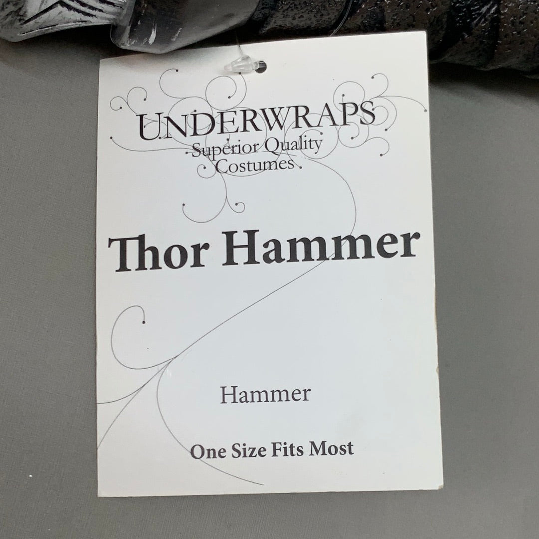UNDERWRAPS (2 PACK) Norse God Thor Hammer Vikings Prop 21" in Length 30022