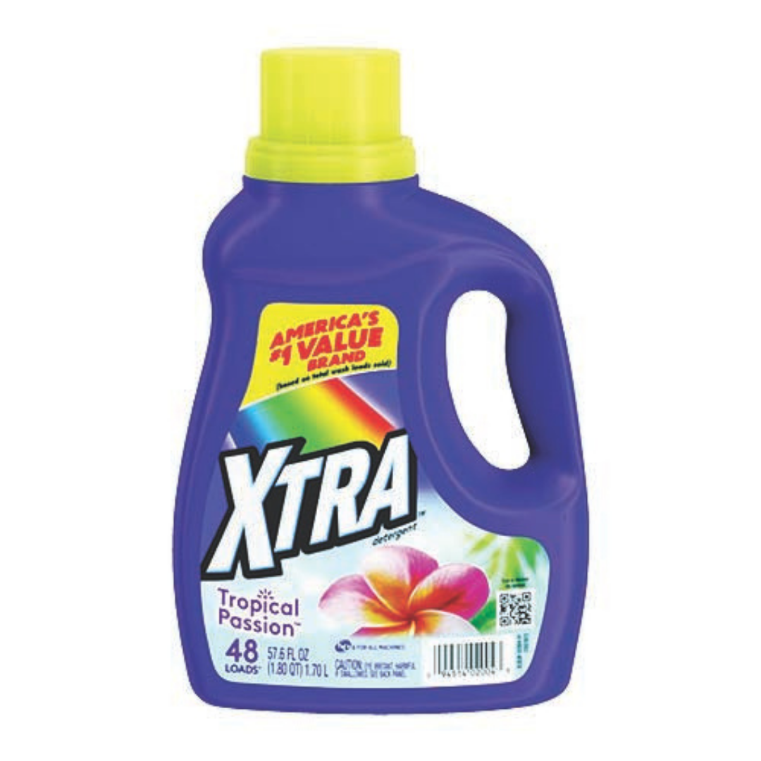 XTRA Tropical Passion Liquid Laundry Detergent (57.6oz)
