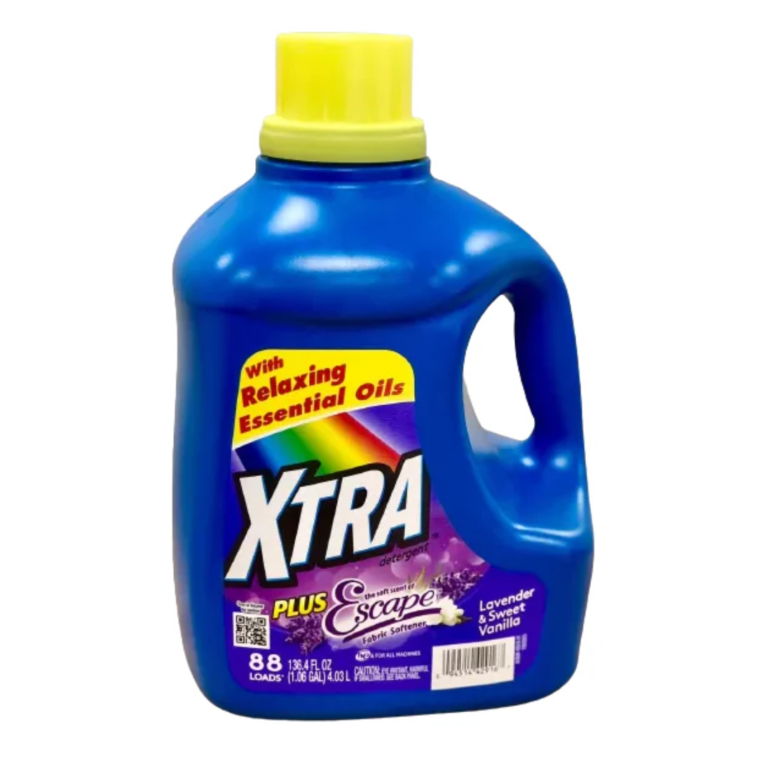 XTRA Plus Escape Soft Scent Laundry Detergent (136.4oz)