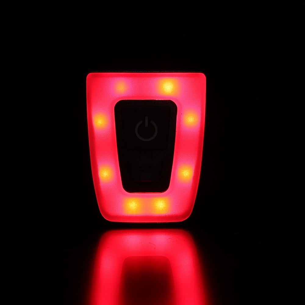 Bicycle taillights, mountain night riding warning lights, helmet taillights, USB charging warning flashlights, riding equipment