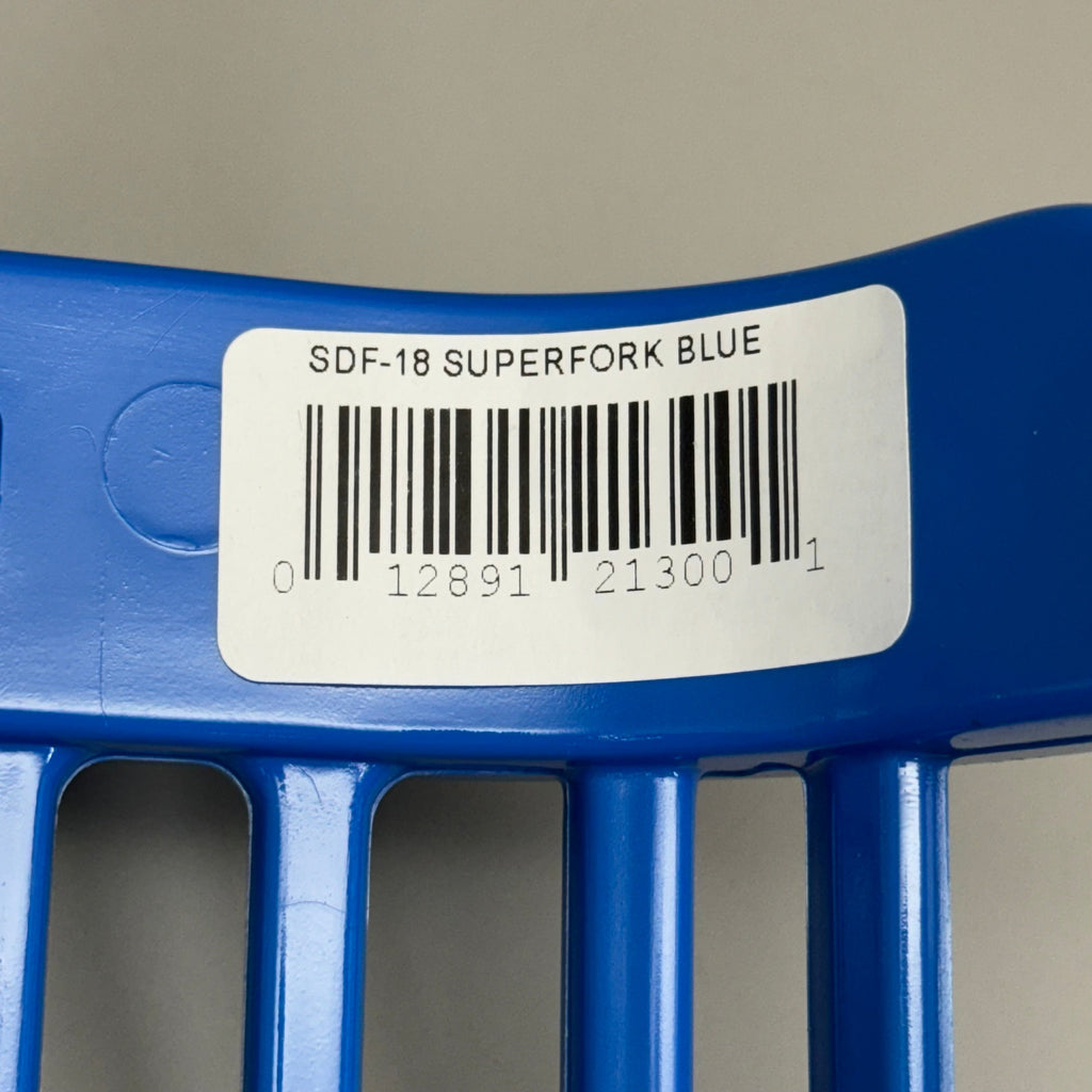 FORTFLEX SuperFork SDF-15 Blue Manure Fork Set Wood Handle New