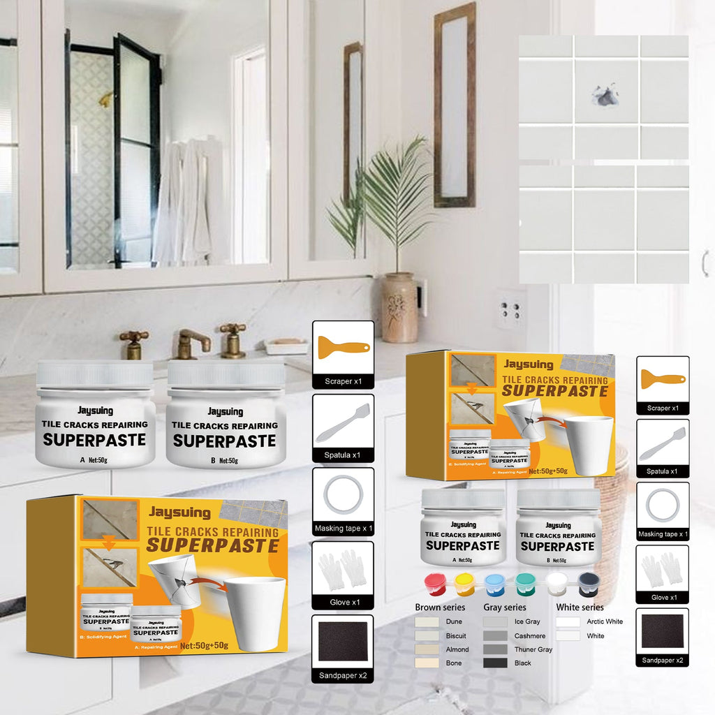 Tile Cracks Repairing Superpaste, Toilet Marble Floor Tile Pit Repair Crack Repair Adhesive Paste