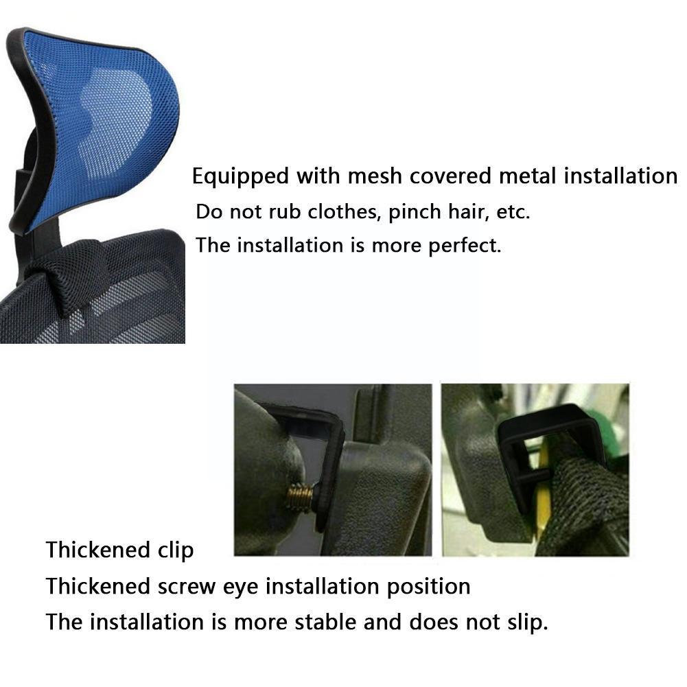 Computer Chair Headrest Office Pillow Height Adjustment Chair Back