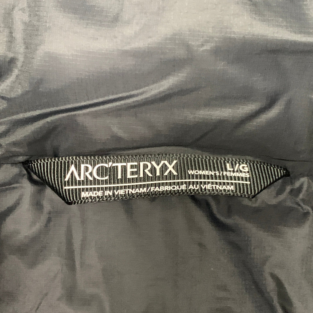 ARC’TERYX Goose Down GORE-TEX Long Patera Parka Coat Women's Sz L Black 29652