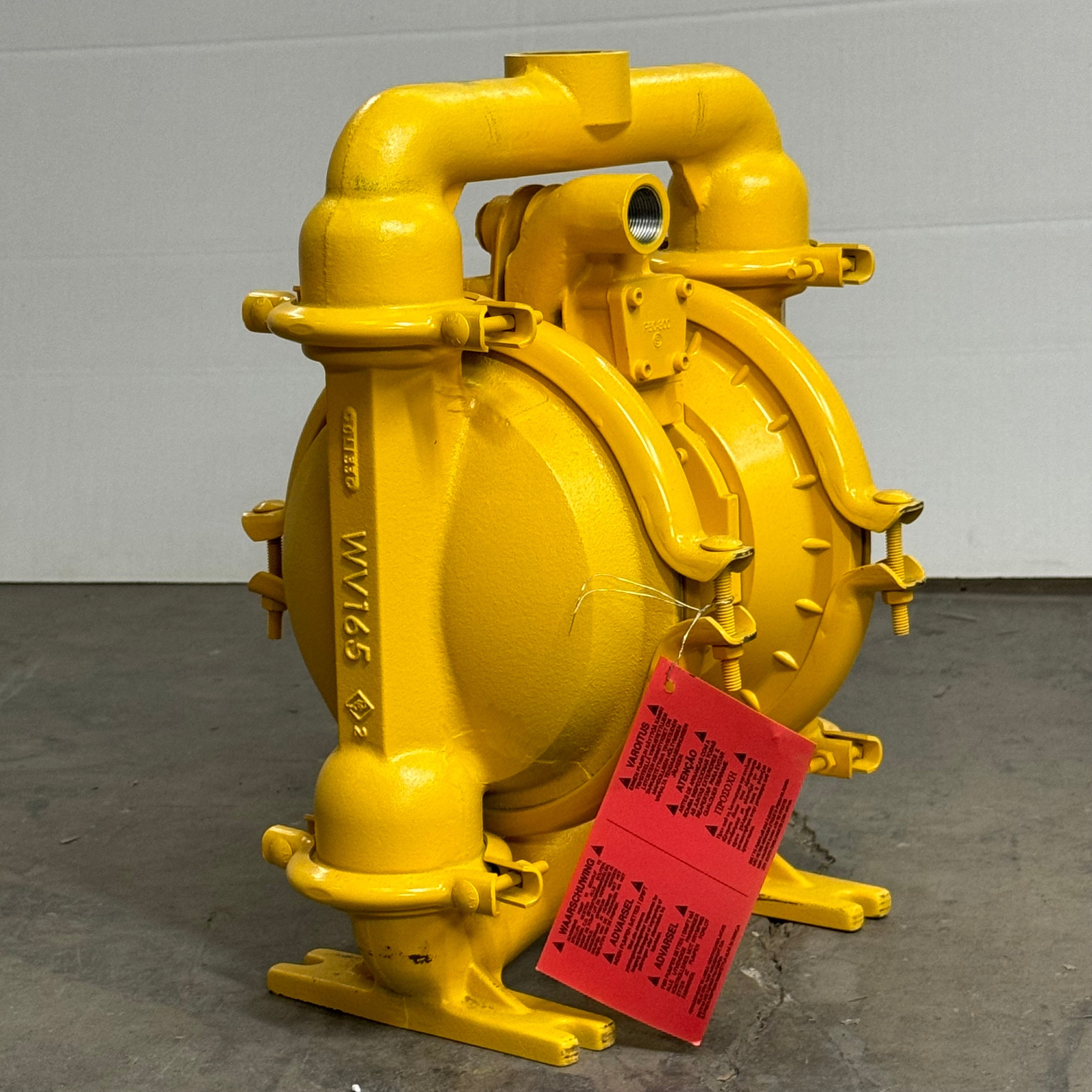VERSAMATIC AODD Pump E4CA1R110-ATEX Yellow