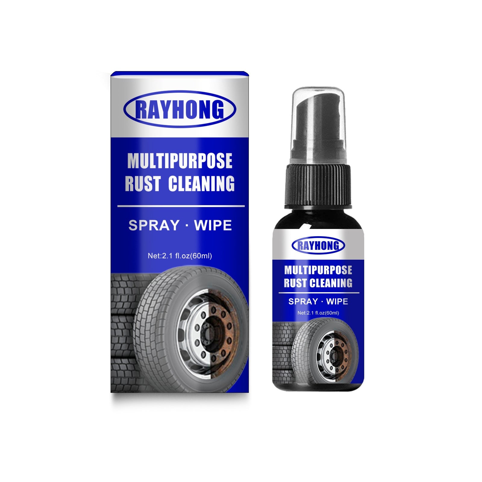 Multipurpose Rust Cleaning, Metal Door And Window Cleaning Rust Remover Screws Bolt Loosening Rust Remover Converter