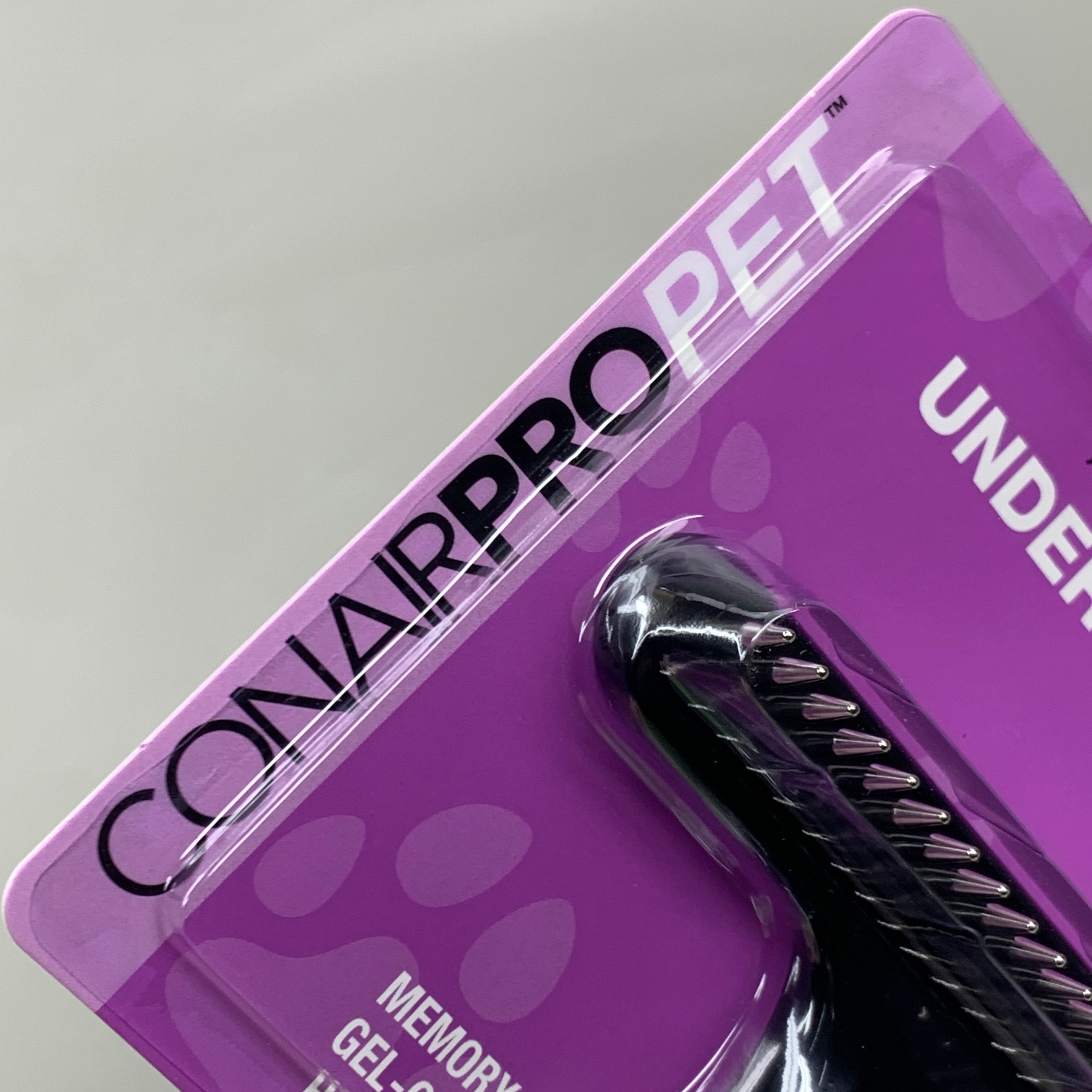 CONAIRPRO PET (2-PACK) Short Tooth Undercoat Rake Brush 1/2" Green PGFRS-320A-RM