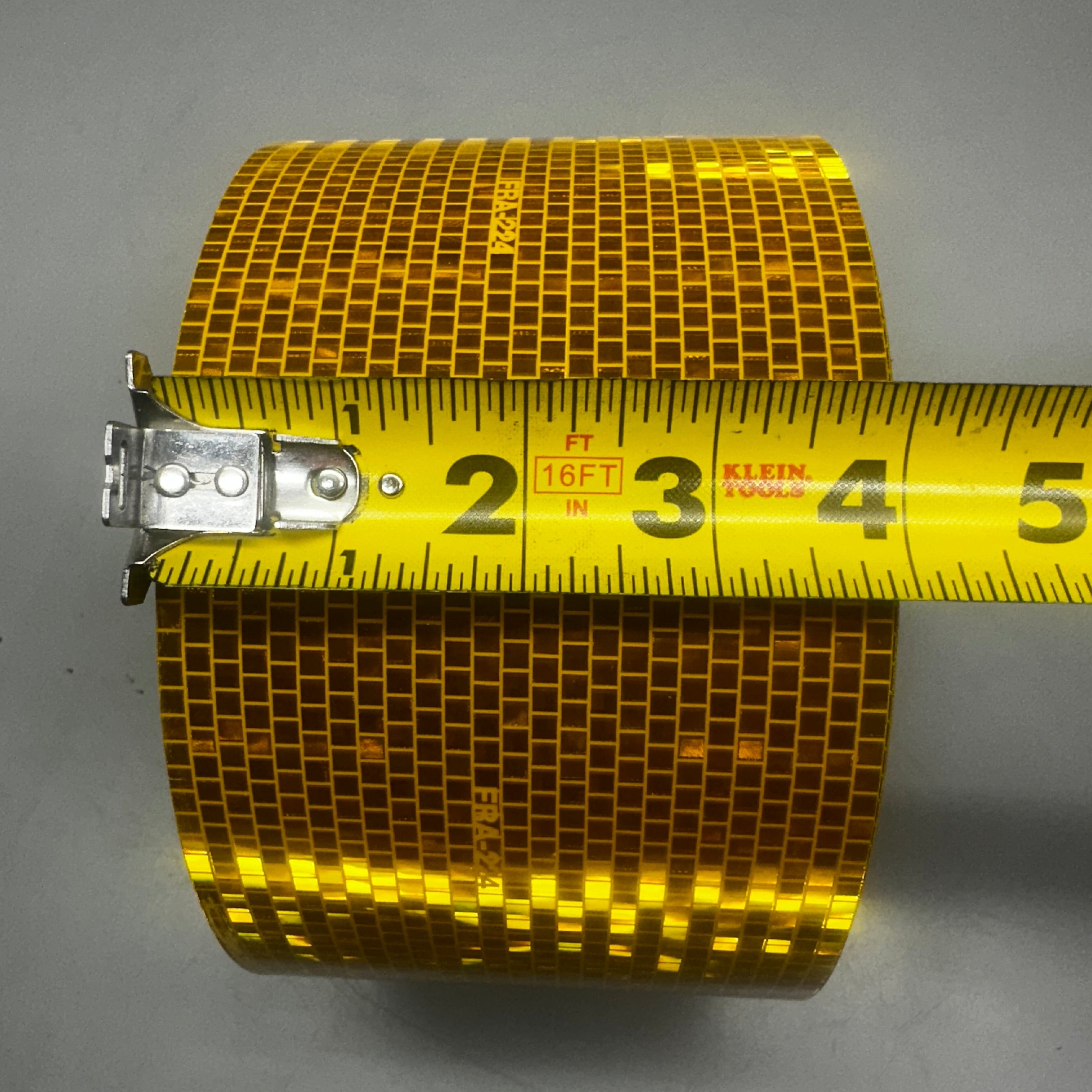 AVERY DENNISON Reflective Tape V-9701-RR YEL 4”Wx50Yd Golden