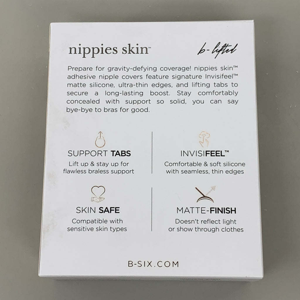 NIPPIES SKIN Lift Nipple Cover Matte W/ Nipple Covering Creme 1 Pair