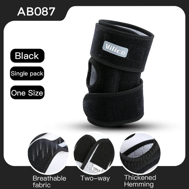 Outdoor fitness soccer bike elbow guard with spring support, breathable pressure fixing protective gear