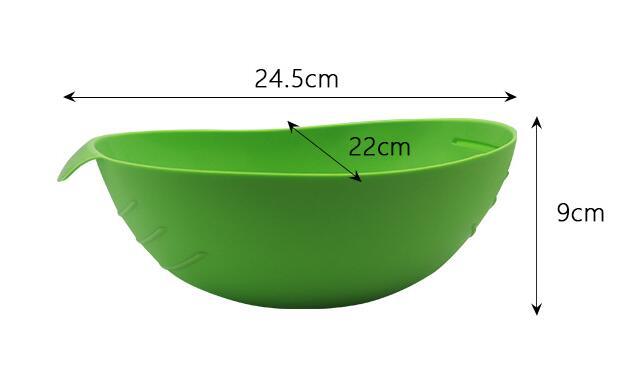 Home Kitchen Silicone Steamer Microwave Steamer Oven Fish Kettle Poacher Cooker Food Vegetable Bowl Basket Kitchen Cooking Tools