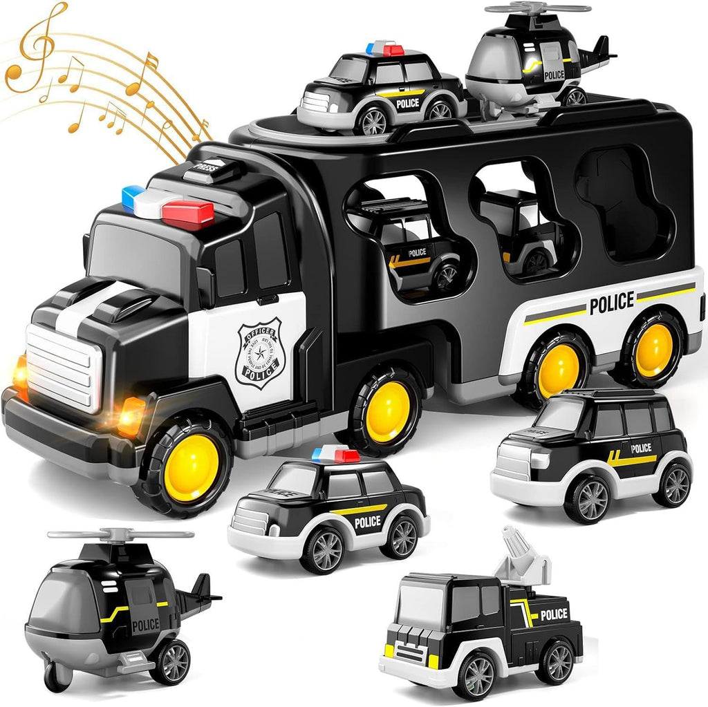 Engineering Vehicle Toy For Kids With Lights And Music